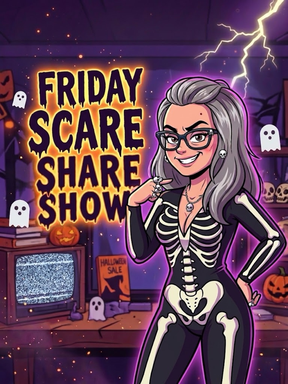 Friday Scare Share Show with BakerJen